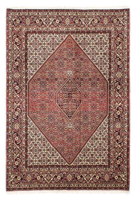 Alfombra persa - Bidjar - 251 x 174 cm - rojo claro
