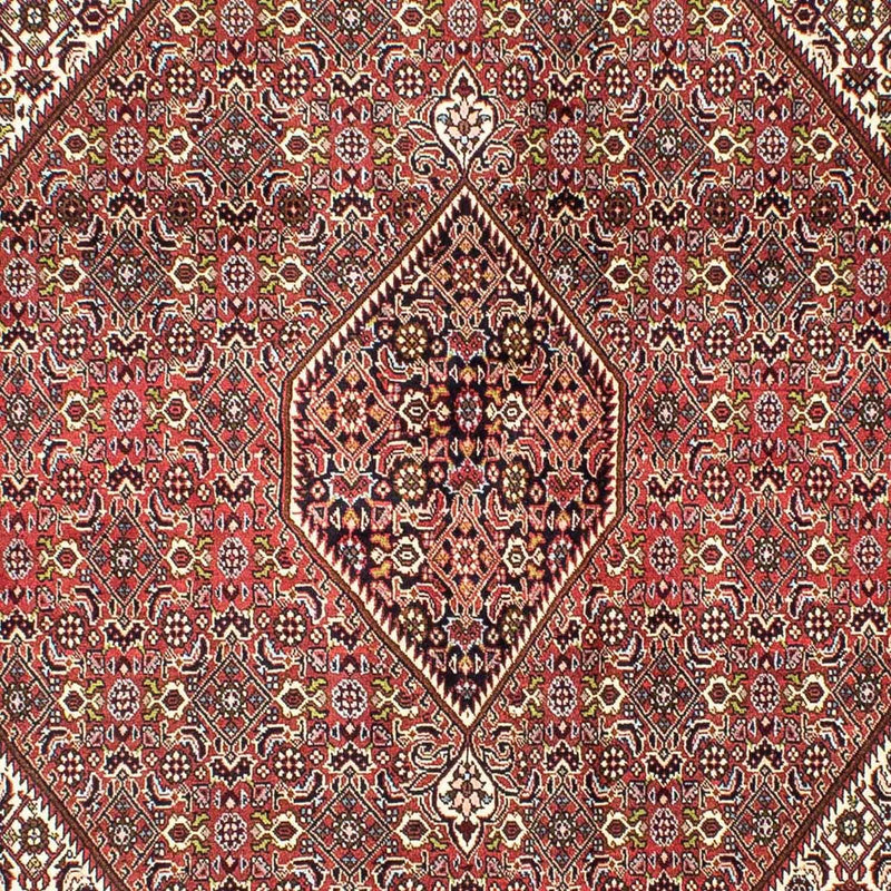 Alfombra persa - Bidjar - 251 x 174 cm - rojo claro