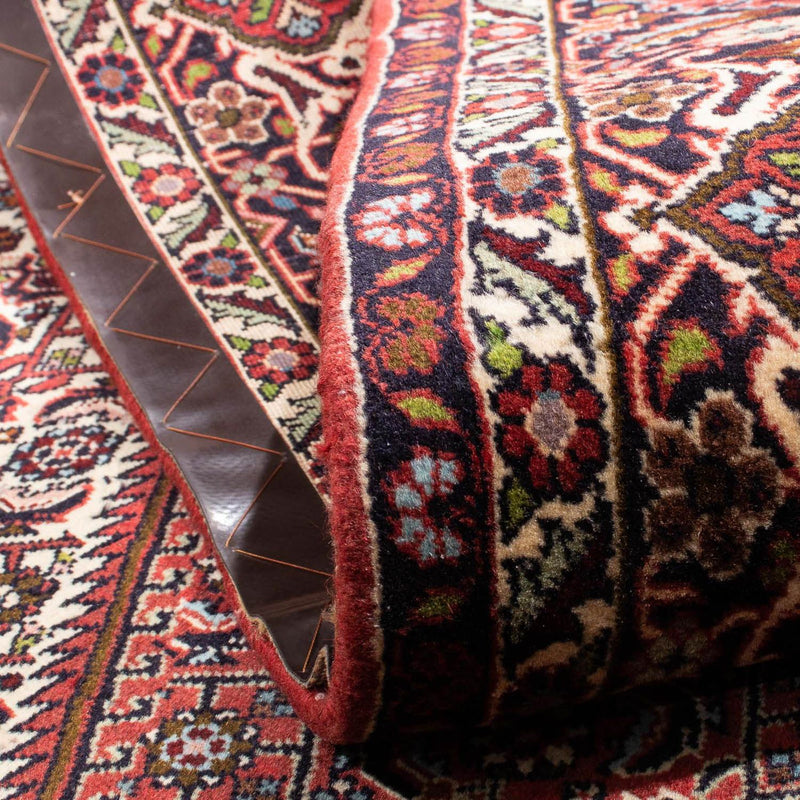 Alfombra persa - Bidjar - 251 x 174 cm - rojo claro