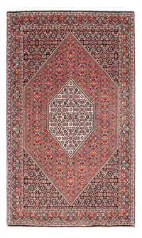 Alfombra persa - Bidjar - 178 x 110 cm - rojo