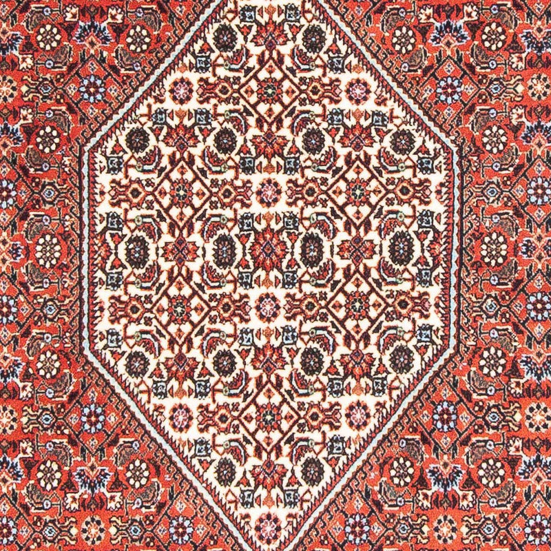 Alfombra persa - Bidjar - 178 x 110 cm - rojo