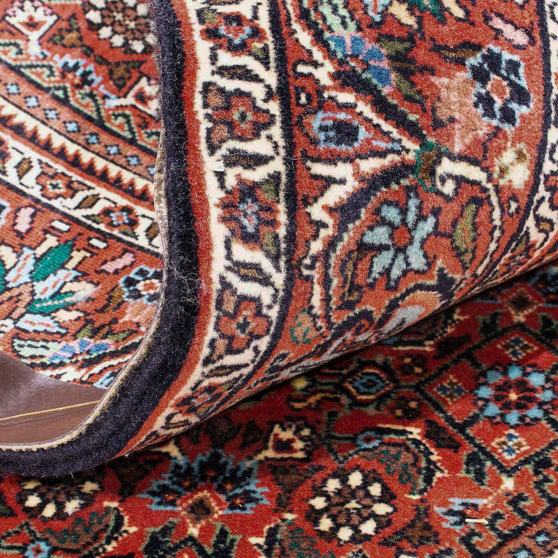 Alfombra persa - Bidjar - 178 x 110 cm - rojo