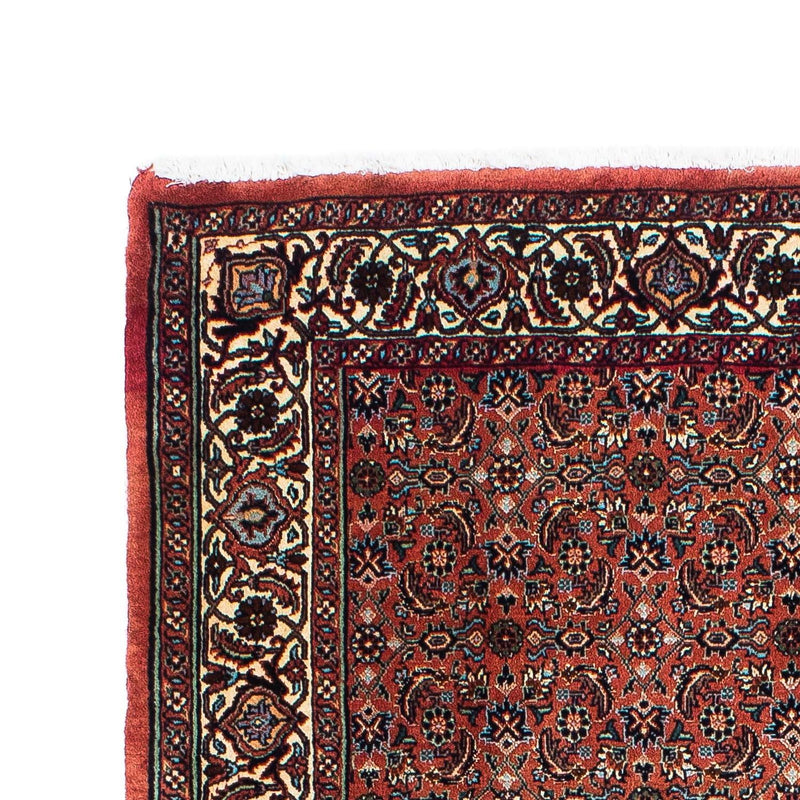 Alfombra de pasillo Alfombra persa - Bidjar - 185 x 98 cm - rojo claro