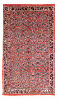 Alfombra persa - Bidjar - 154 x 90 cm - rojo