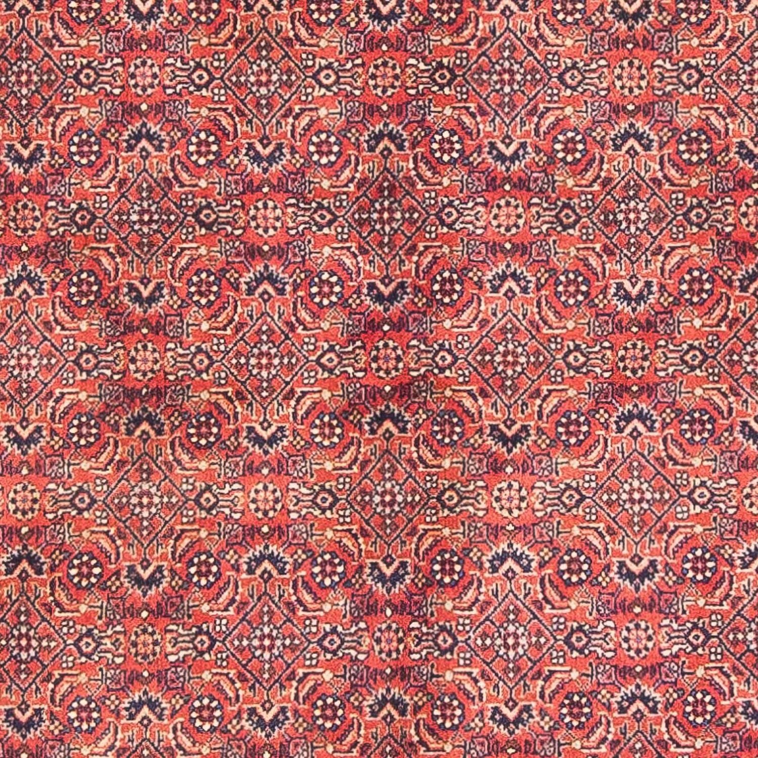 Alfombra persa - Bidjar - 154 x 90 cm - rojo