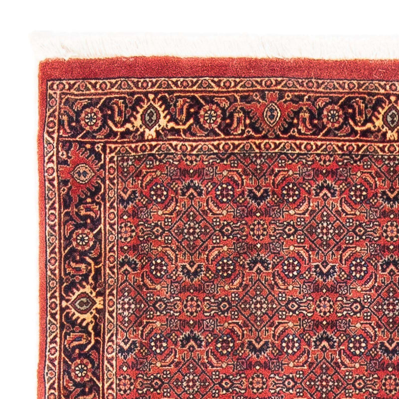 Alfombra persa - Bidjar - 154 x 90 cm - rojo