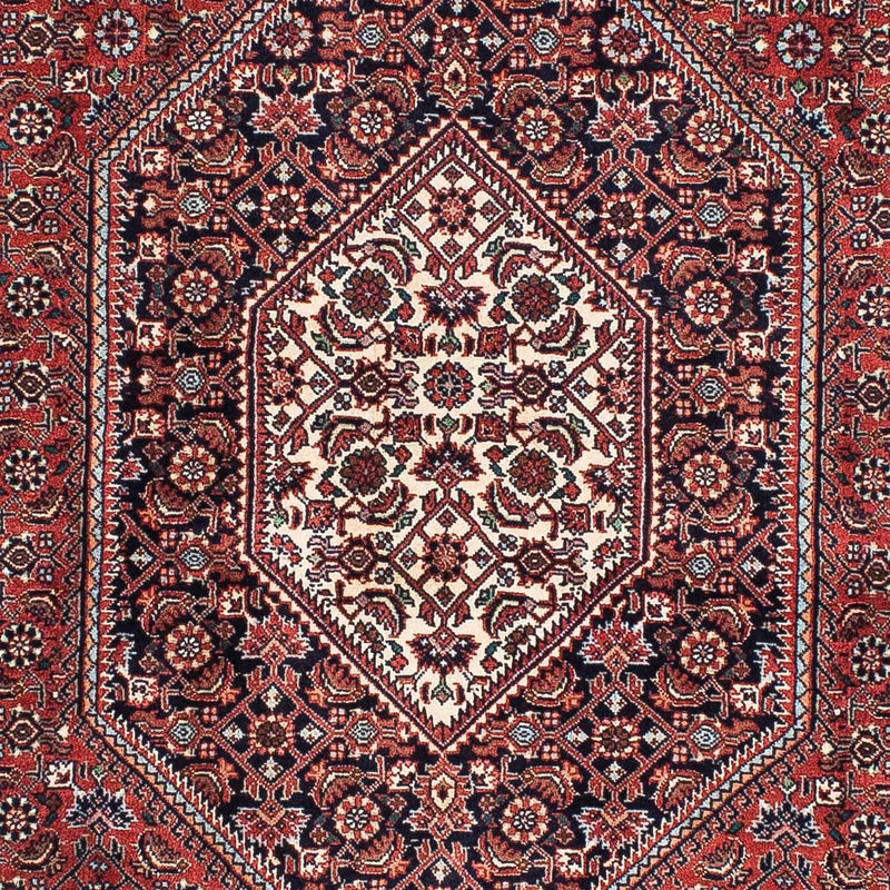 Alfombra de pasillo Alfombra persa - Bidjar - 201 x 100 cm - azul oscuro