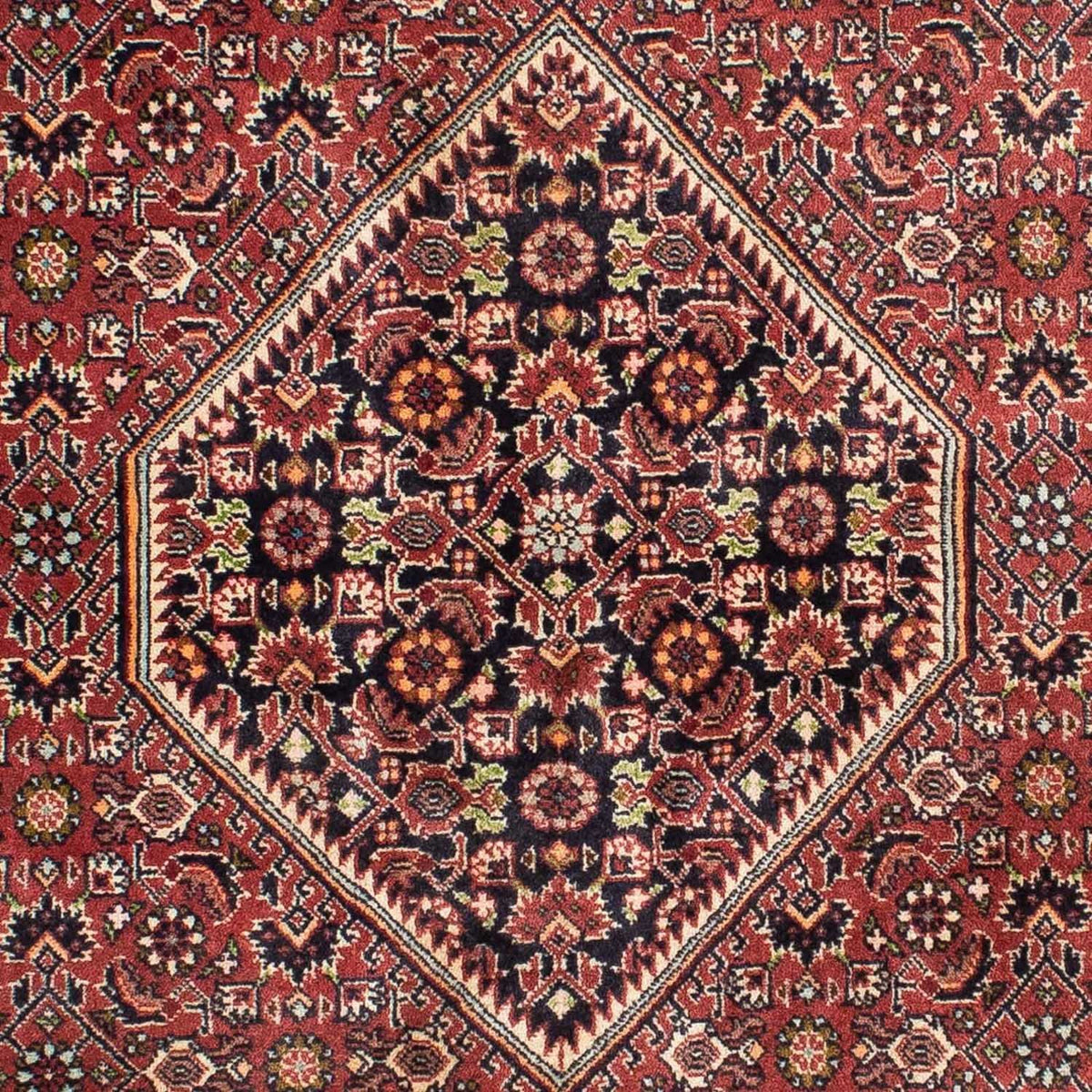 Alfombra persa - Bidjar - 208 x 139 cm - rojo