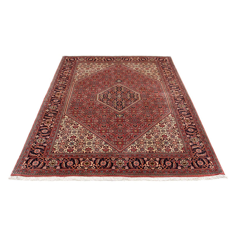 Alfombra persa - Bidjar - 208 x 139 cm - rojo