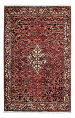 Alfombra persa - Bidjar - 220 x 141 cm - rojo