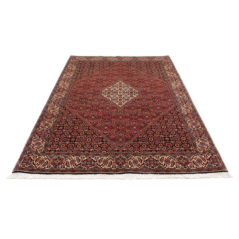 Alfombra persa - Bidjar - 220 x 141 cm - rojo