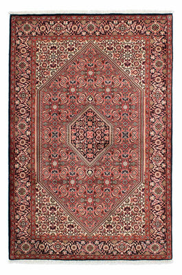 Alfombra persa - Bidjar - 210 x 139 cm - rojo