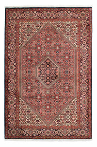 Alfombra persa - Bidjar - 210 x 139 cm - rojo