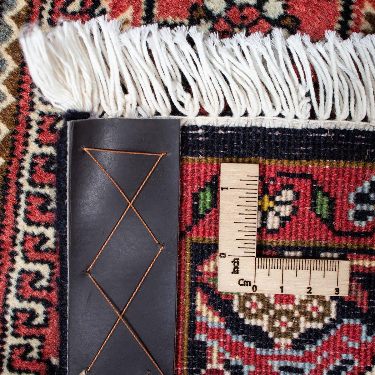 Alfombra persa - Bidjar - 210 x 139 cm - rojo