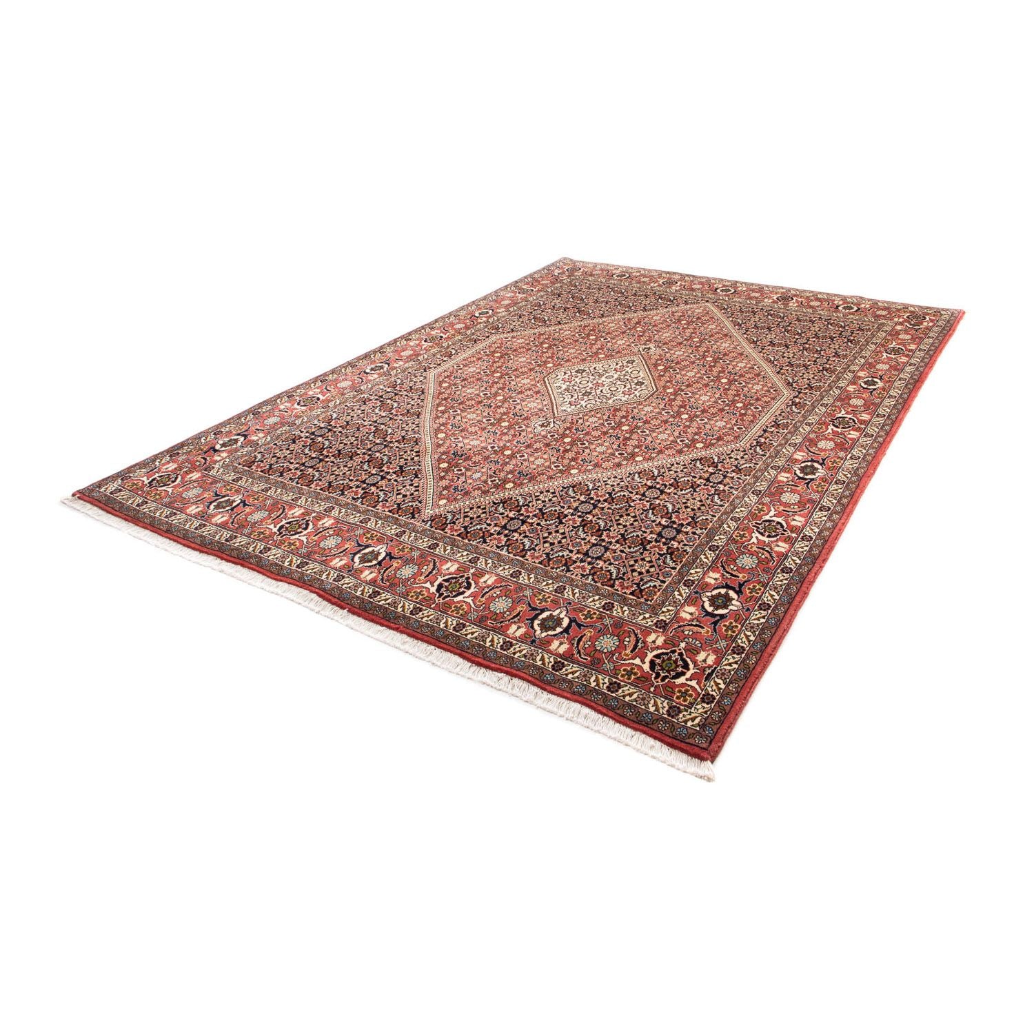 Alfombra persa - Bidjar - 290 x 198 cm - marrón