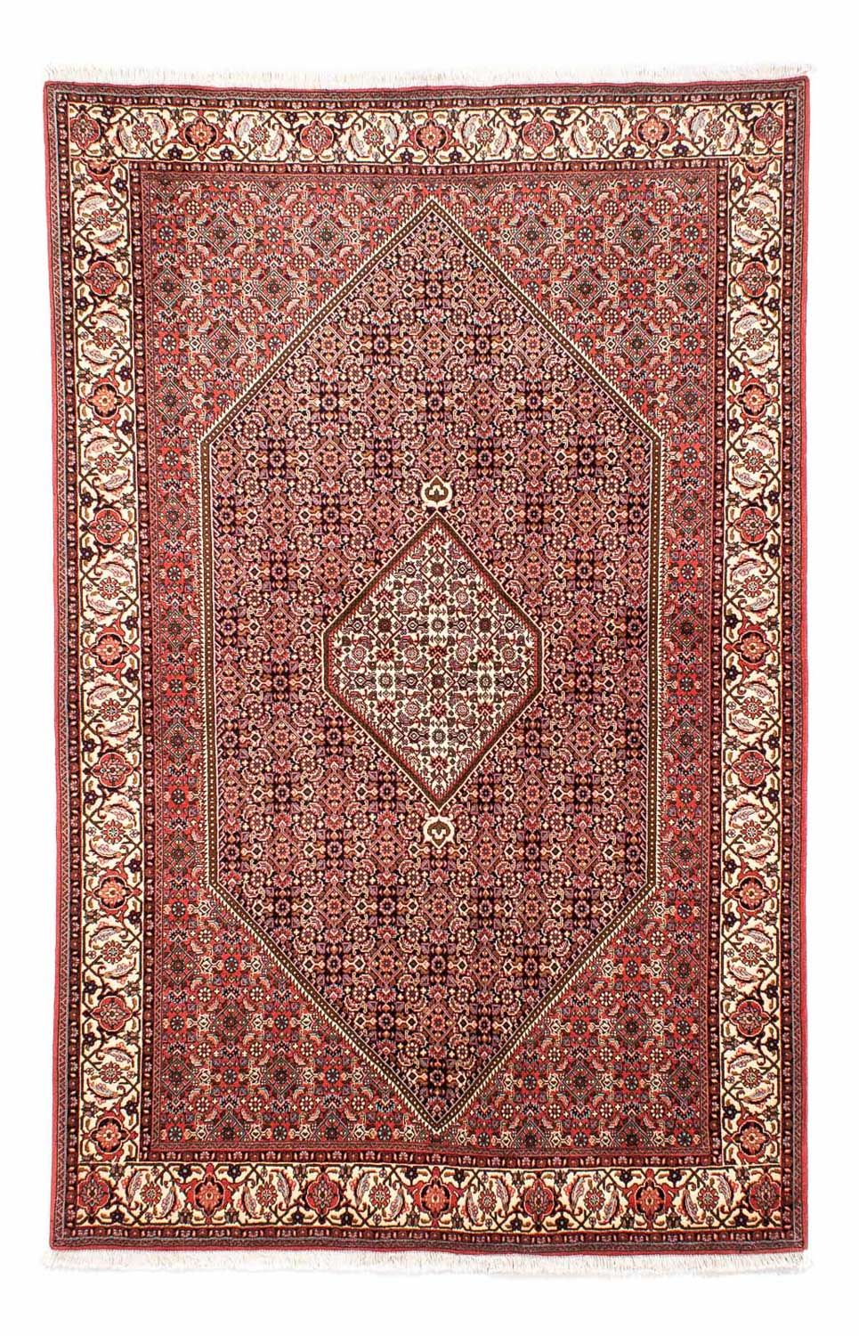 Alfombra persa - Bidjar - 250 x 169 cm - rojo