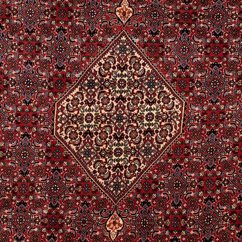 Alfombra persa - Bidjar - 290 x 206 cm - rojo oscuro