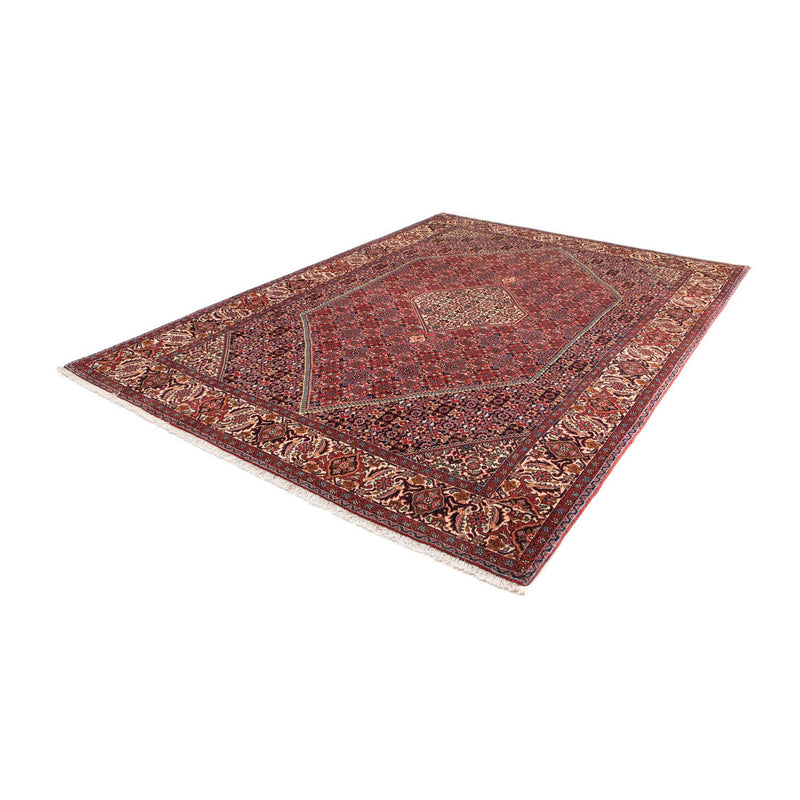 Alfombra persa - Bidjar - 290 x 206 cm - rojo oscuro