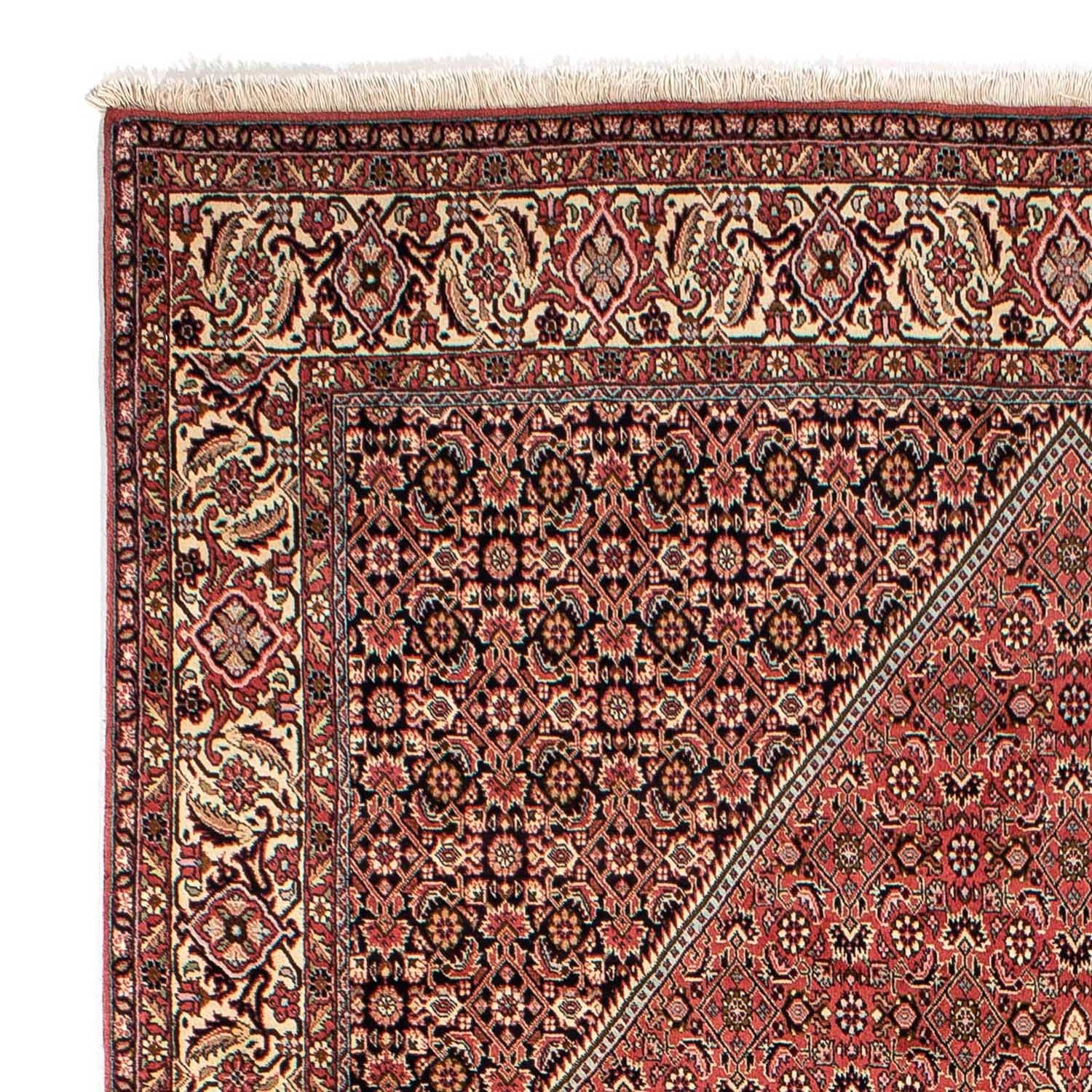Alfombra persa - Bidjar - 293 x 205 cm - rojo claro