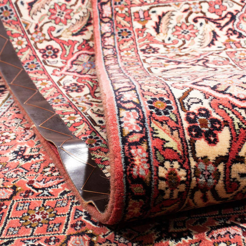 Alfombra persa - Bidjar - 293 x 205 cm - rojo claro