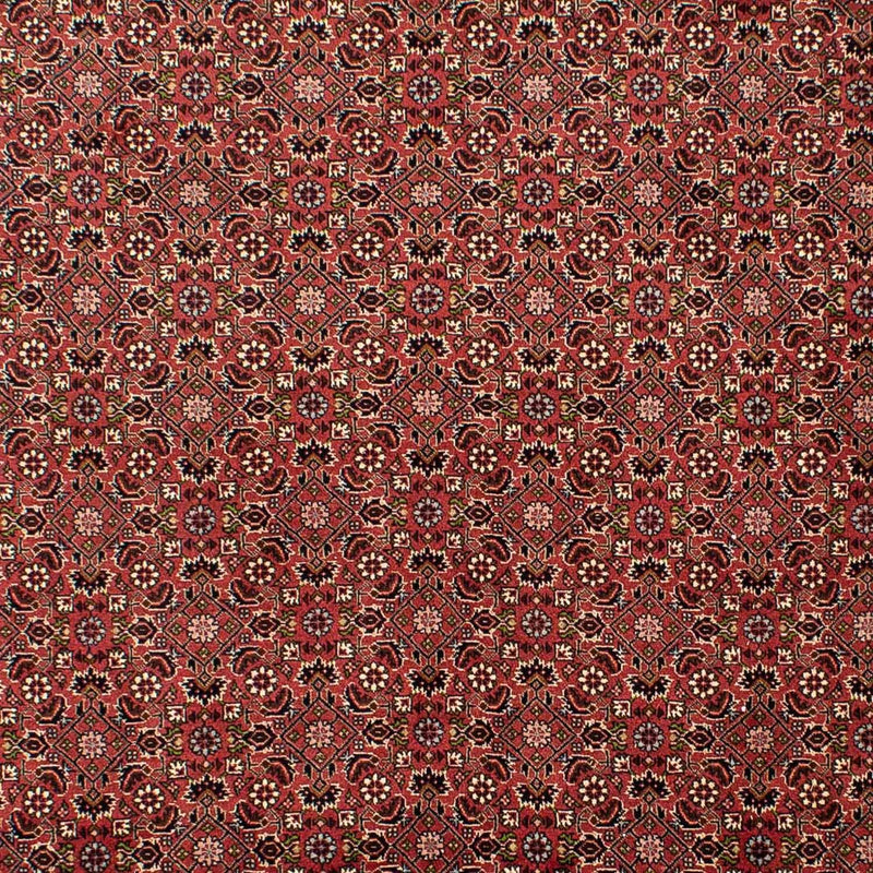 Alfombra persa - Bidjar - 310 x 196 cm - rojo oscuro