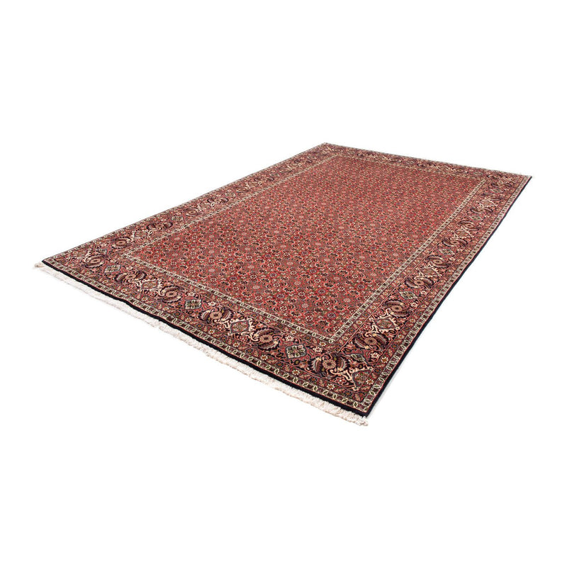 Alfombra persa - Bidjar - 310 x 196 cm - rojo oscuro