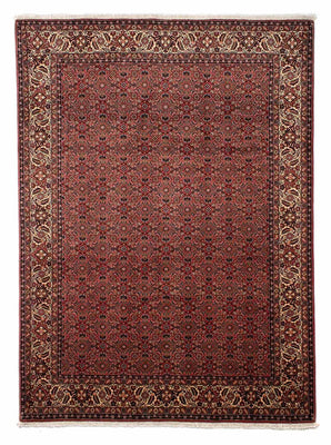 Alfombra persa - Bidjar - 292 x 203 cm - rojo oscuro