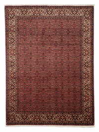 Alfombra persa - Bidjar - 292 x 203 cm - rojo oscuro