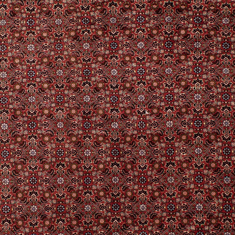 Alfombra persa - Bidjar - 288 x 198 cm - rojo oscuro