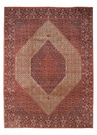 Alfombra persa - Bidjar - 340 x 254 cm - rojo