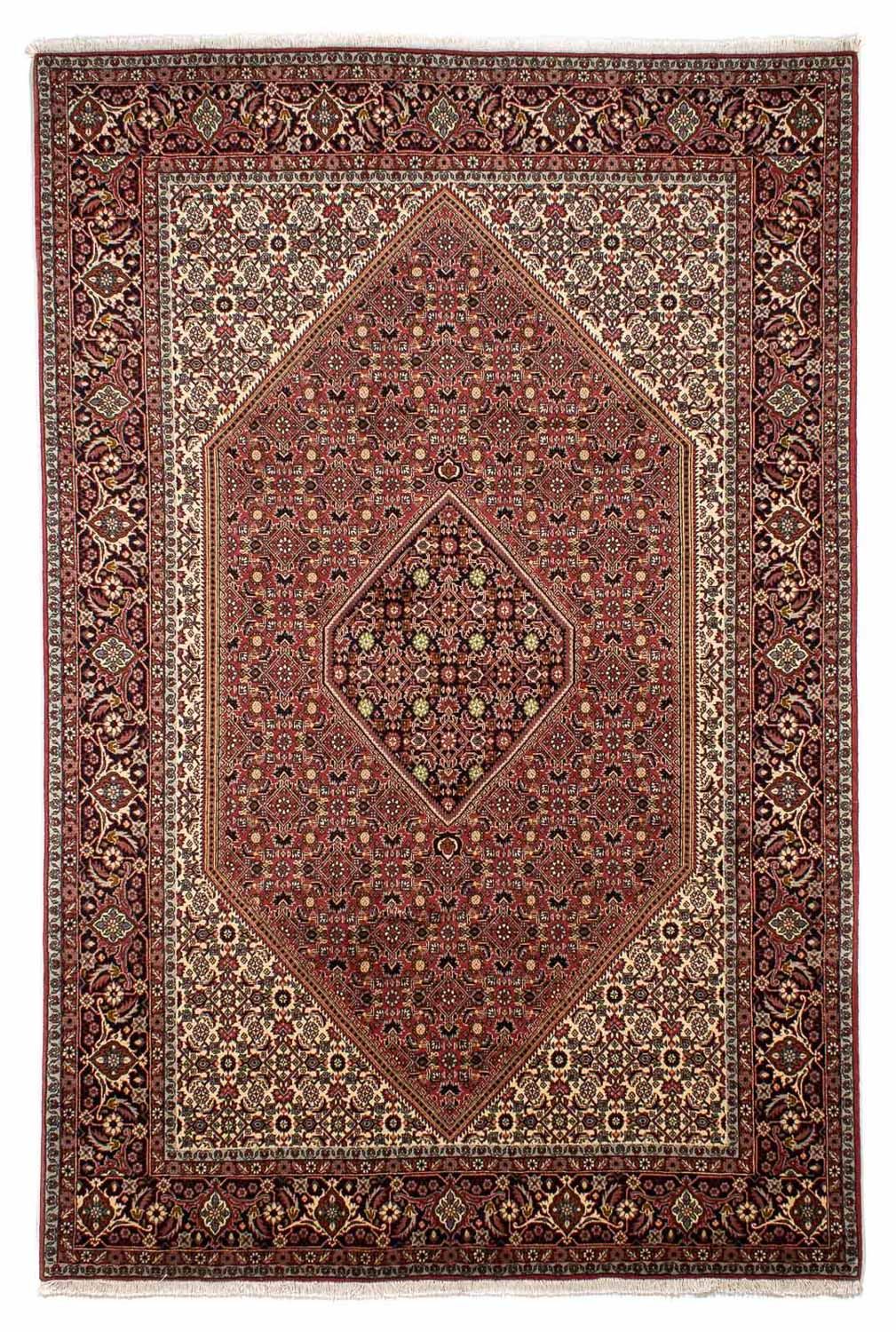 Alfombra persa - Bidjar - 304 x 198 cm - rojo claro