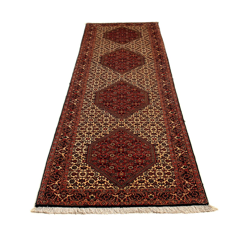 Alfombra de pasillo Alfombra persa - Bidjar - 305 x 83 cm - marrón