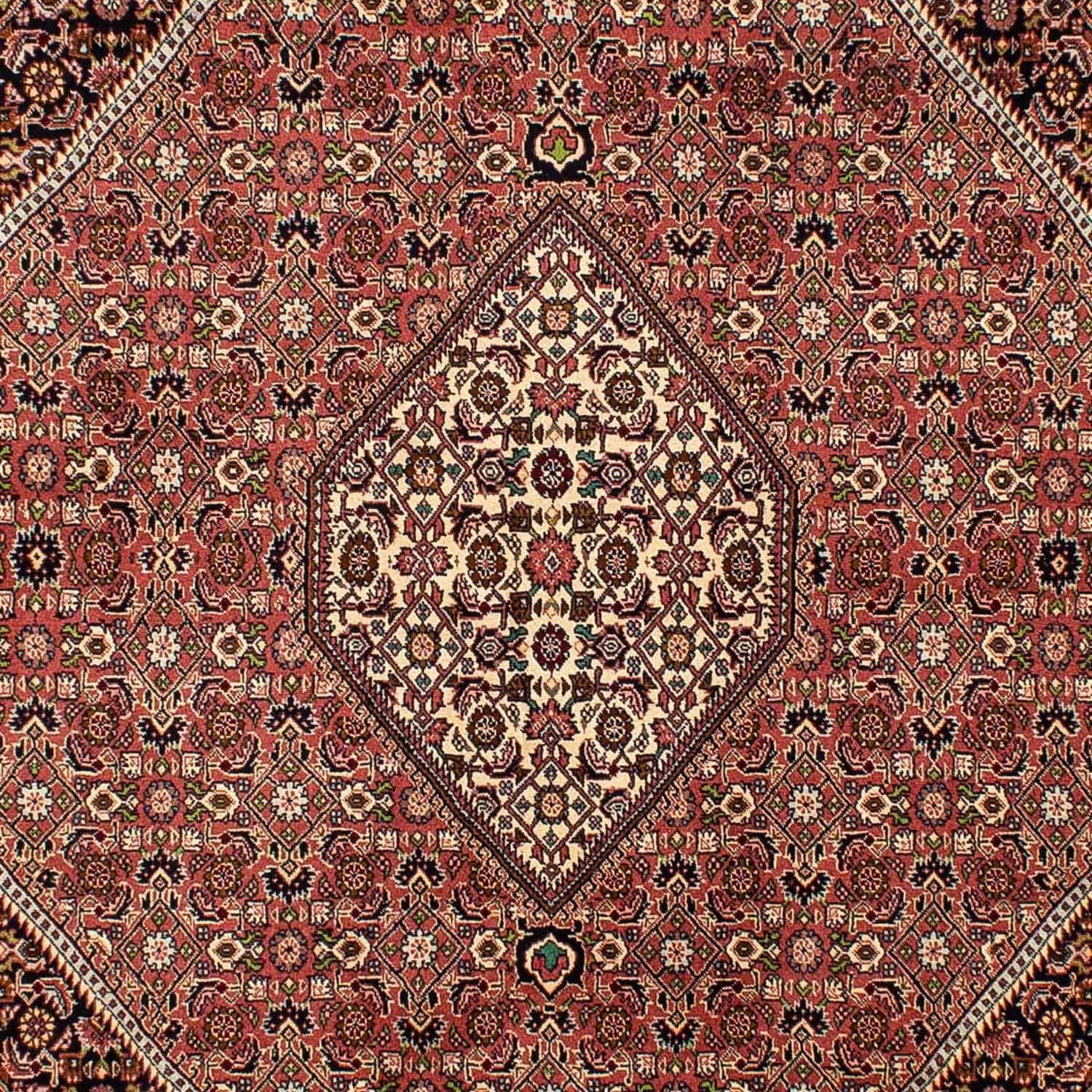 Alfombra persa - Bidjar - 290 x 200 cm - rojo claro