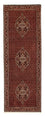 Alfombra de pasillo Alfombra persa - Bidjar - 297 x 102 cm - rojo oscuro