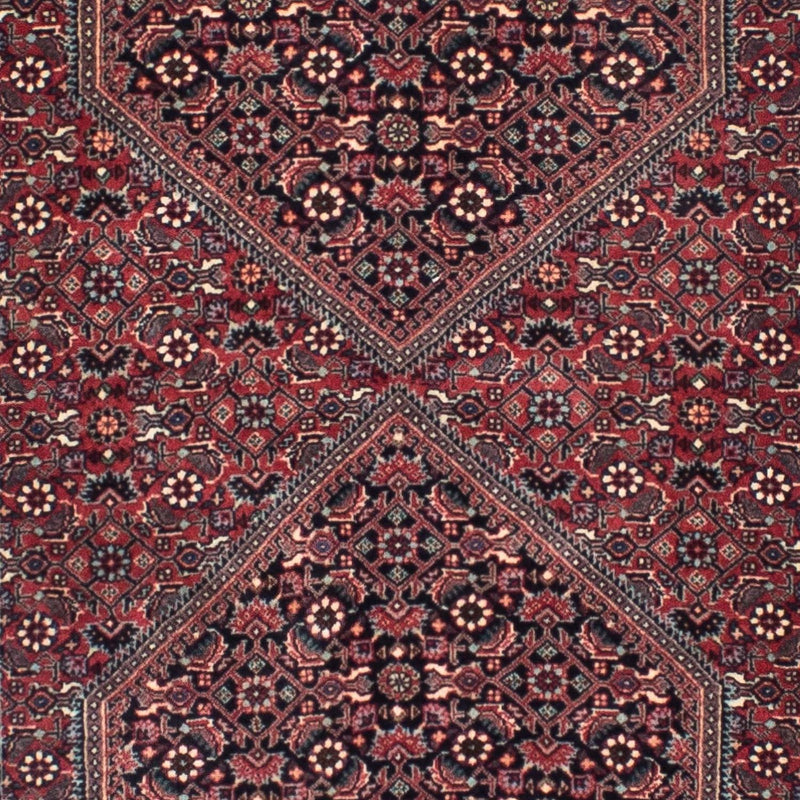 Alfombra de pasillo Alfombra persa - Bidjar - 288 x 84 cm - rojo
