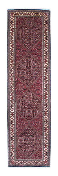 Alfombra de pasillo Alfombra persa - Bidjar - 303 x 84 cm - rojo