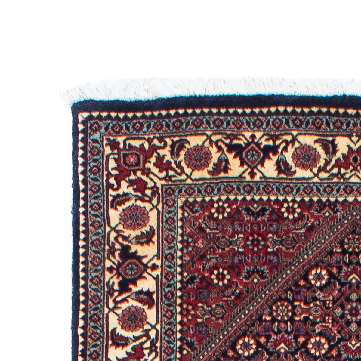 Alfombra de pasillo Alfombra persa - Bidjar - 303 x 84 cm - rojo