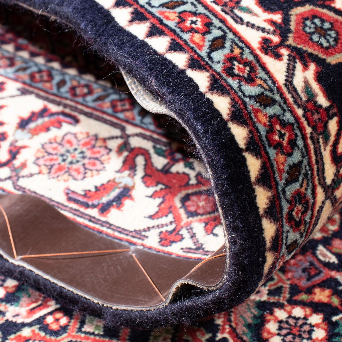 Alfombra de pasillo Alfombra persa - Bidjar - 303 x 84 cm - rojo