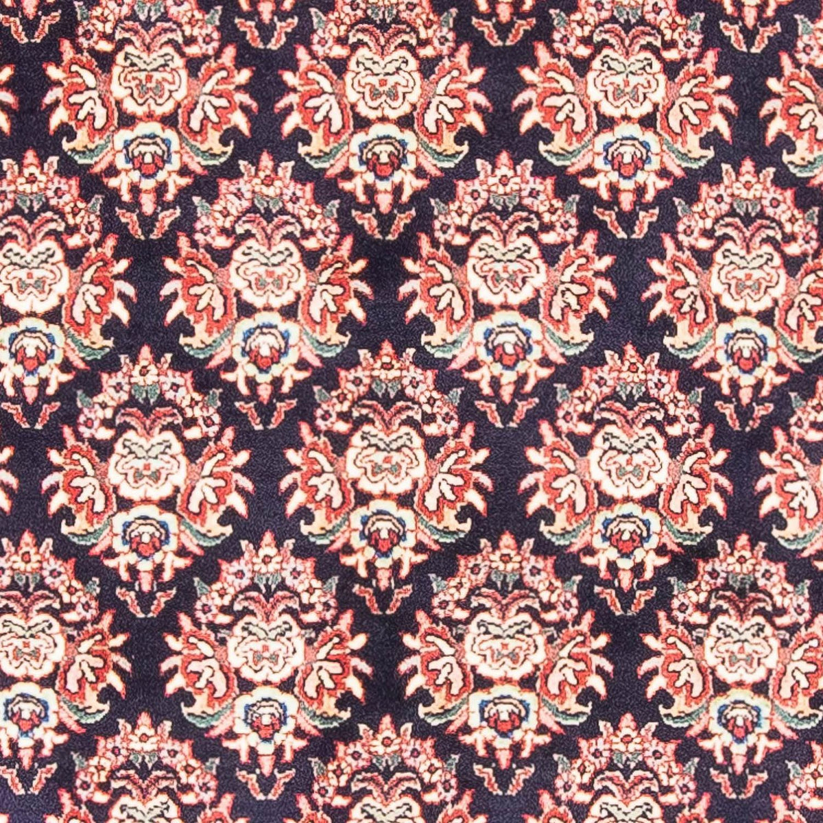 Alfombra persa - Bidjar - 143 x 82 cm - azul oscuro