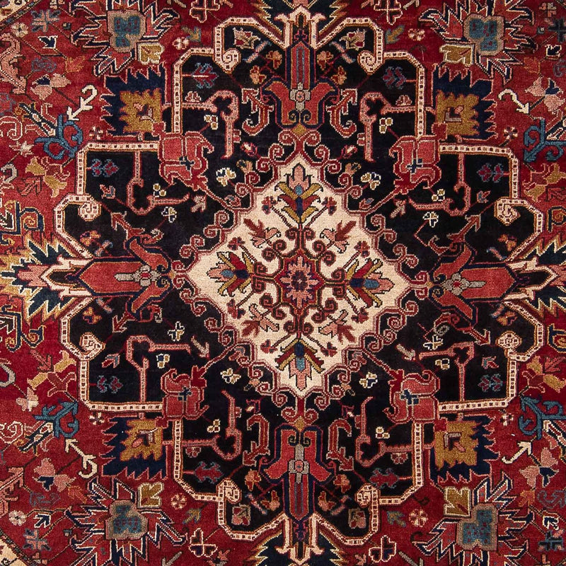 Alfombra persa - Nómada - 326 x 245 cm - rojo oscuro