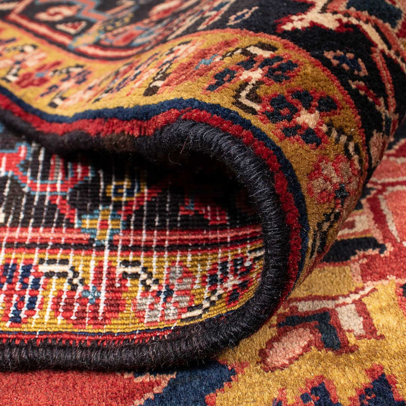 Alfombra persa - Nómada - 326 x 245 cm - rojo oscuro