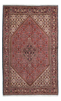 Alfombra persa - Bidjar - 228 x 142 cm - rojo