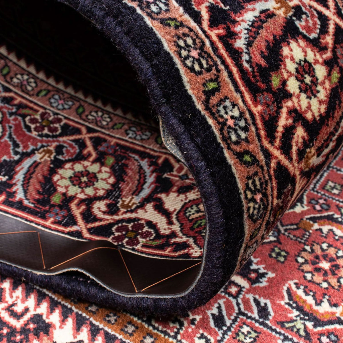 Alfombra persa - Bidjar - 228 x 142 cm - rojo