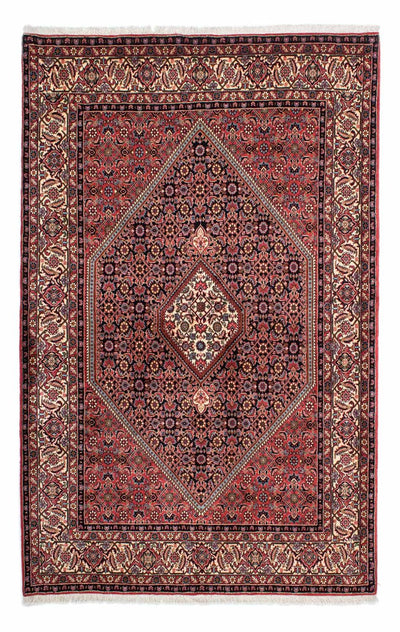 Bidjar - Zanjan Alfombra 142x223cm - Alfombra persa - rojo claro