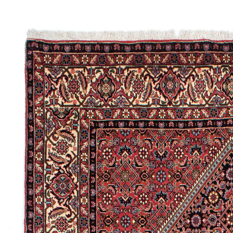 Alfombra persa - Bidjar - 223 x 142 cm - rojo claro