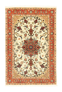Alfombra Persa - Tabriz - Real - 148 x 98 cm - beige