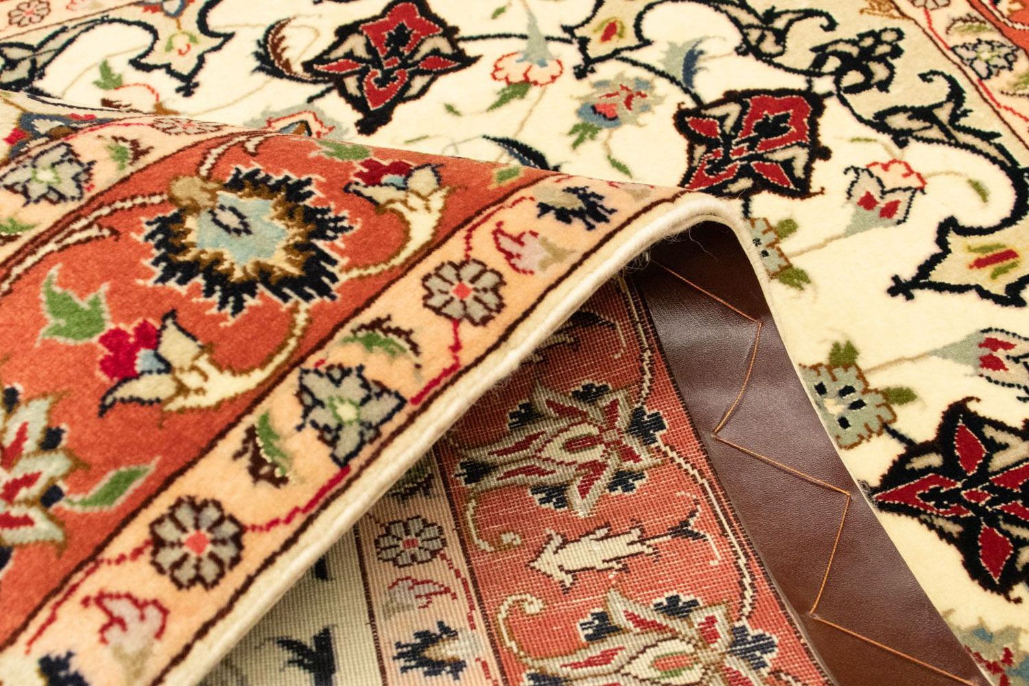 Alfombra Persa - Tabriz - Real - 148 x 98 cm - beige