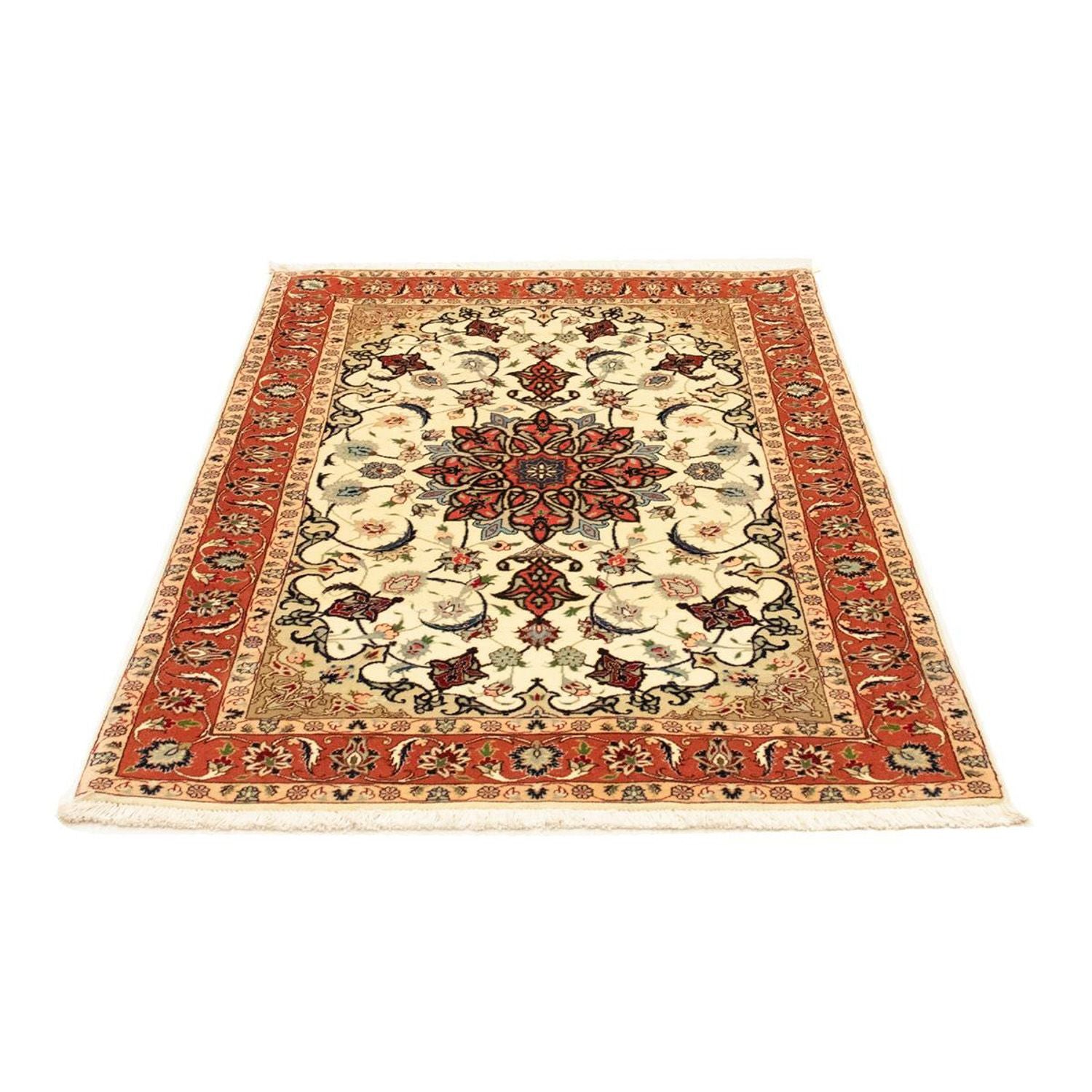 Alfombra Persa - Tabriz - Real - 148 x 98 cm - beige