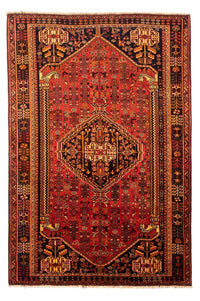 Alfombra persa - Nómada - 261 x 171 cm - rojo