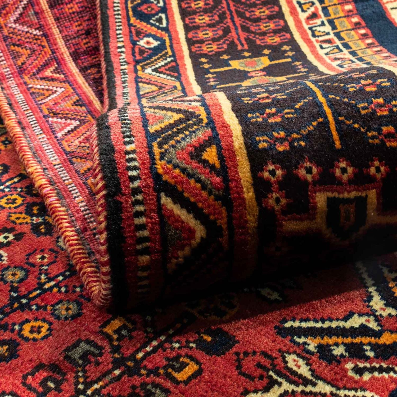 Alfombra persa - Nómada - 261 x 171 cm - rojo